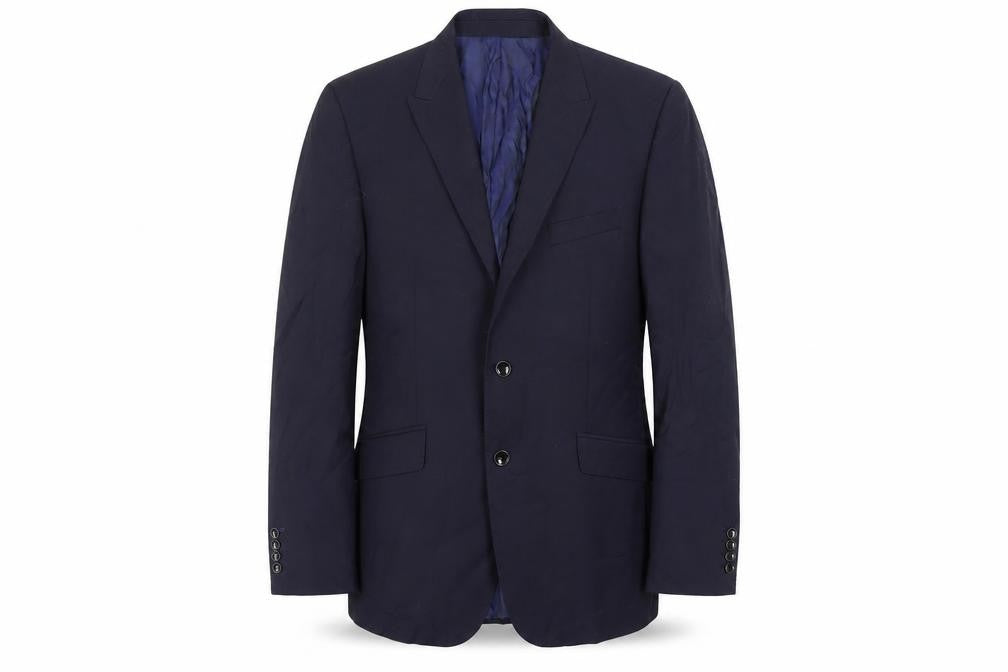 Mens UK Size 42 Autograph Regular Blue Suit Jacket