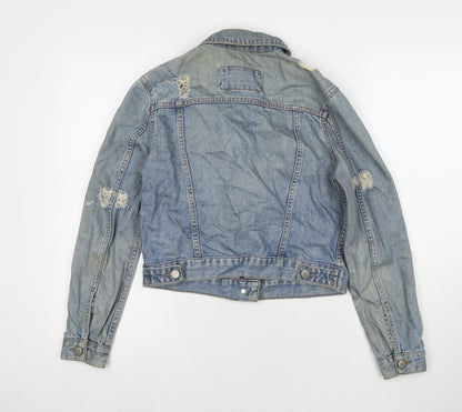 Womens UK Size 10 ASOS Blue Jacket