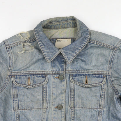 Womens UK Size 10 ASOS Blue Jacket