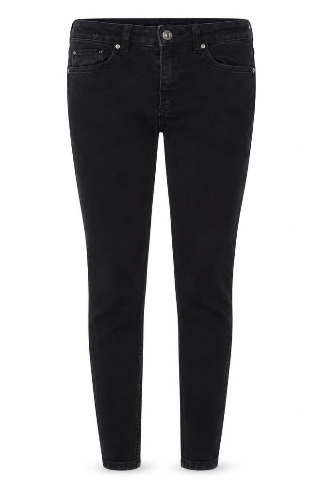 Marks and Spencer Womens Blue Cotton Skinny Jeans Size 10 L27 in Regular Zip