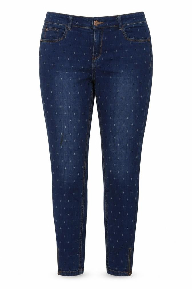 Womens UK Size 12 TU Regular Fit Skinny Blue Jeans