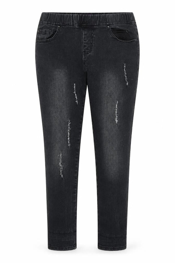 Voir Jeans Womens Grey Cotton Jegging Jeans Size L L28 in Regular