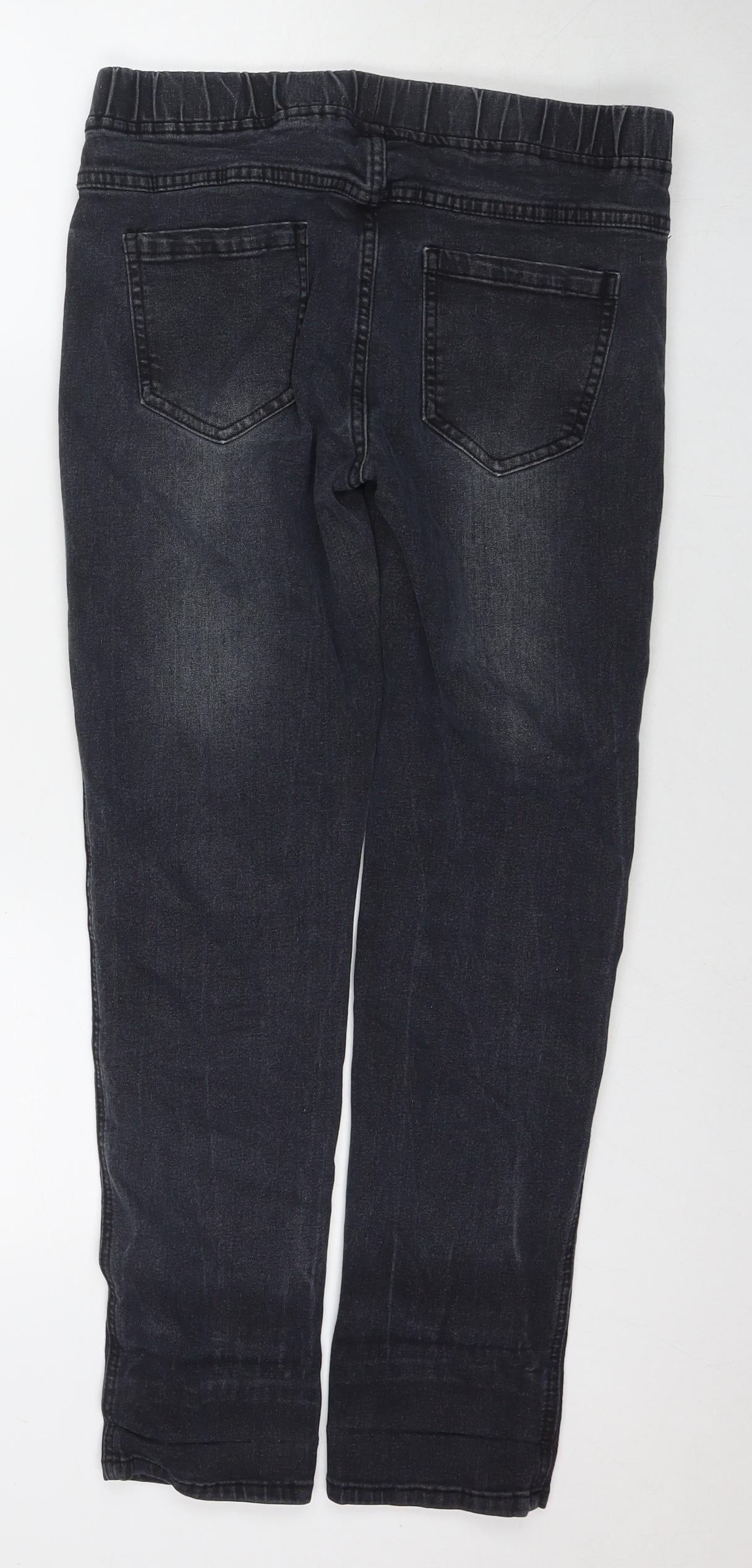 Voir Jeans Womens Grey Cotton Jegging Jeans Size L L28 in Regular