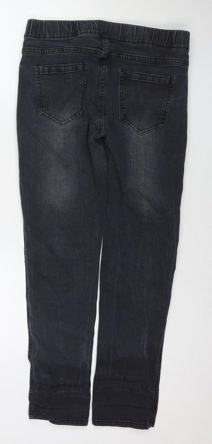 Voir Jeans Womens Grey Cotton Jegging Jeans Size L L28 in Regular