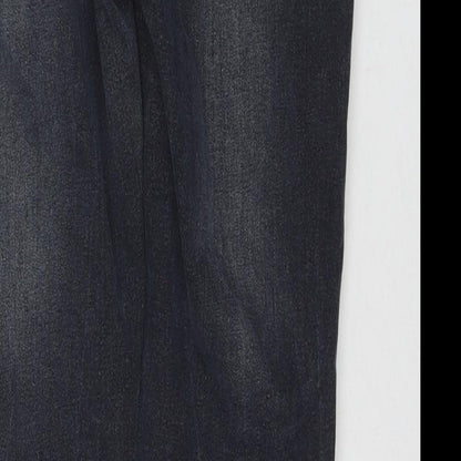 Voir Jeans Womens Grey Cotton Jegging Jeans Size L L28 in Regular