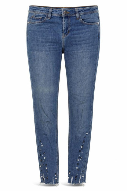 Womens UK Size 10 Zara Regular Fit Skinny Blue Jeans