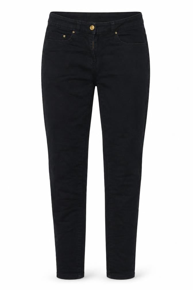 Womens UK Size 8 H&M Regular Fit Skinny Black Jeans