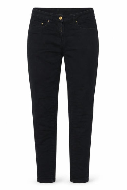 Womens UK Size 8 H&M Regular Fit Skinny Black Jeans