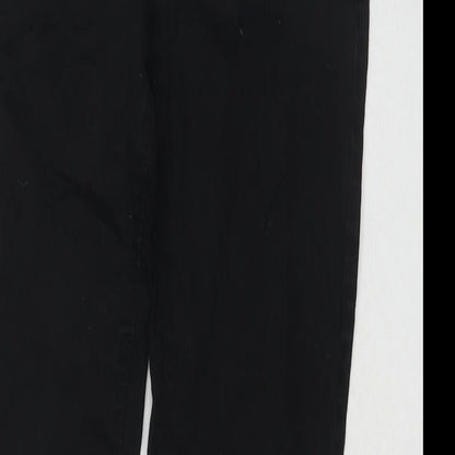 Womens UK Size 8 H&M Regular Fit Skinny Black Jeans