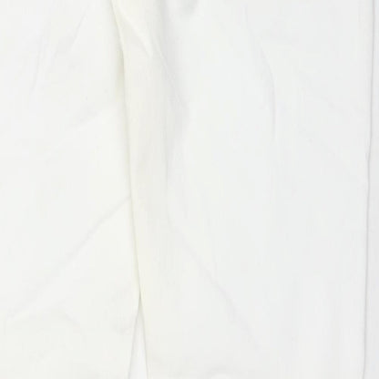 Mens UK Size 34 in NEXT Regular Fit Straight White Jeans