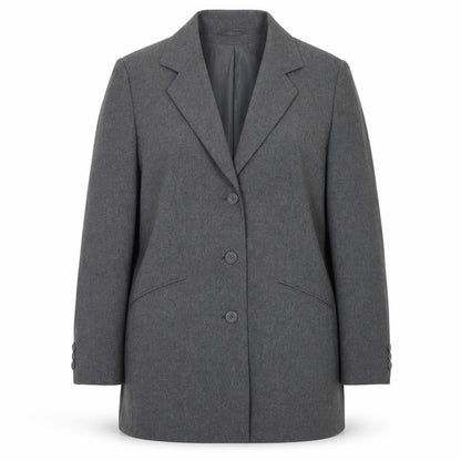 Womens UK Size 12 Classics Grey Jacket