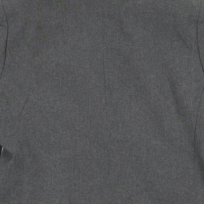 Classics Womens Grey Jacket Blazer Size 12 Button