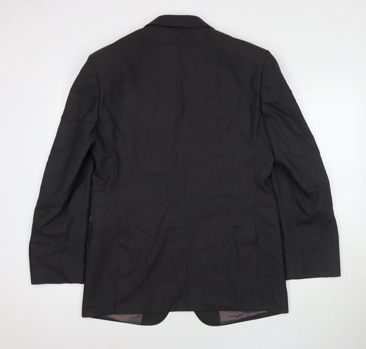 Mens UK Size 40 Marks and Spencer Regular Grey Suit Jacket