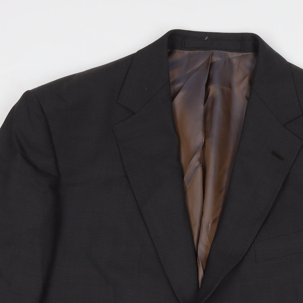 Mens UK Size 40 Marks and Spencer Regular Grey Suit Jacket
