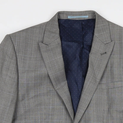 Mens UK Size 38 NEXT Regular Grey Suit Jacket