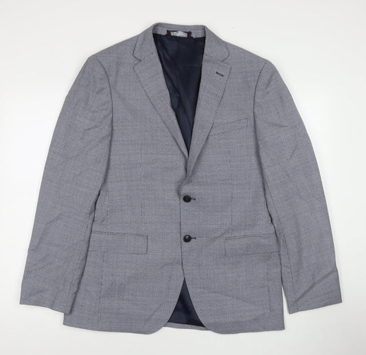 Mens UK Size 40 Marks and Spencer Regular Grey Suit Jacket
