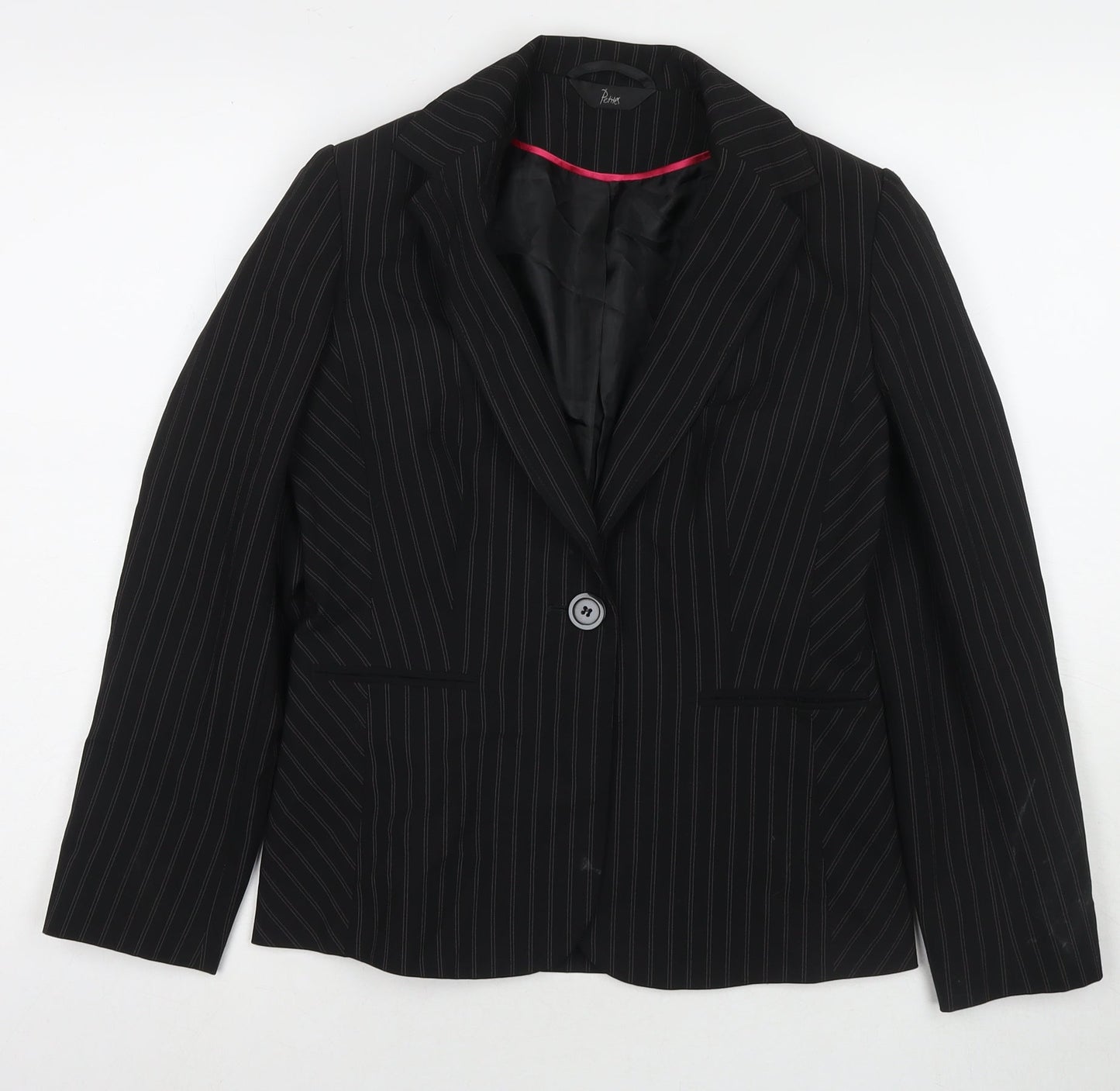 Womens UK Size 8 BHS Black Jacket