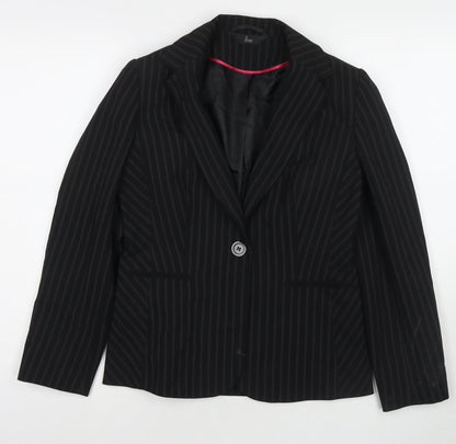Womens UK Size 8 BHS Black Jacket