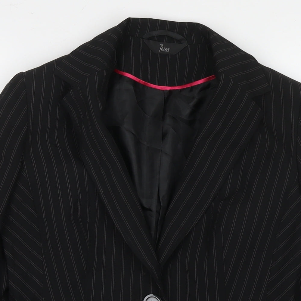 Womens UK Size 8 BHS Black Jacket