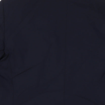 Mens UK Size 40 Marks and Spencer Regular Blue Suit Jacket