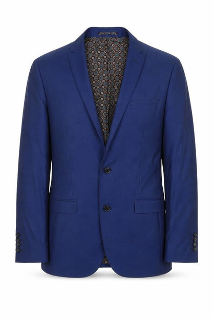 Mens UK Size 36 Fellini Regular Blue Suit Jacket