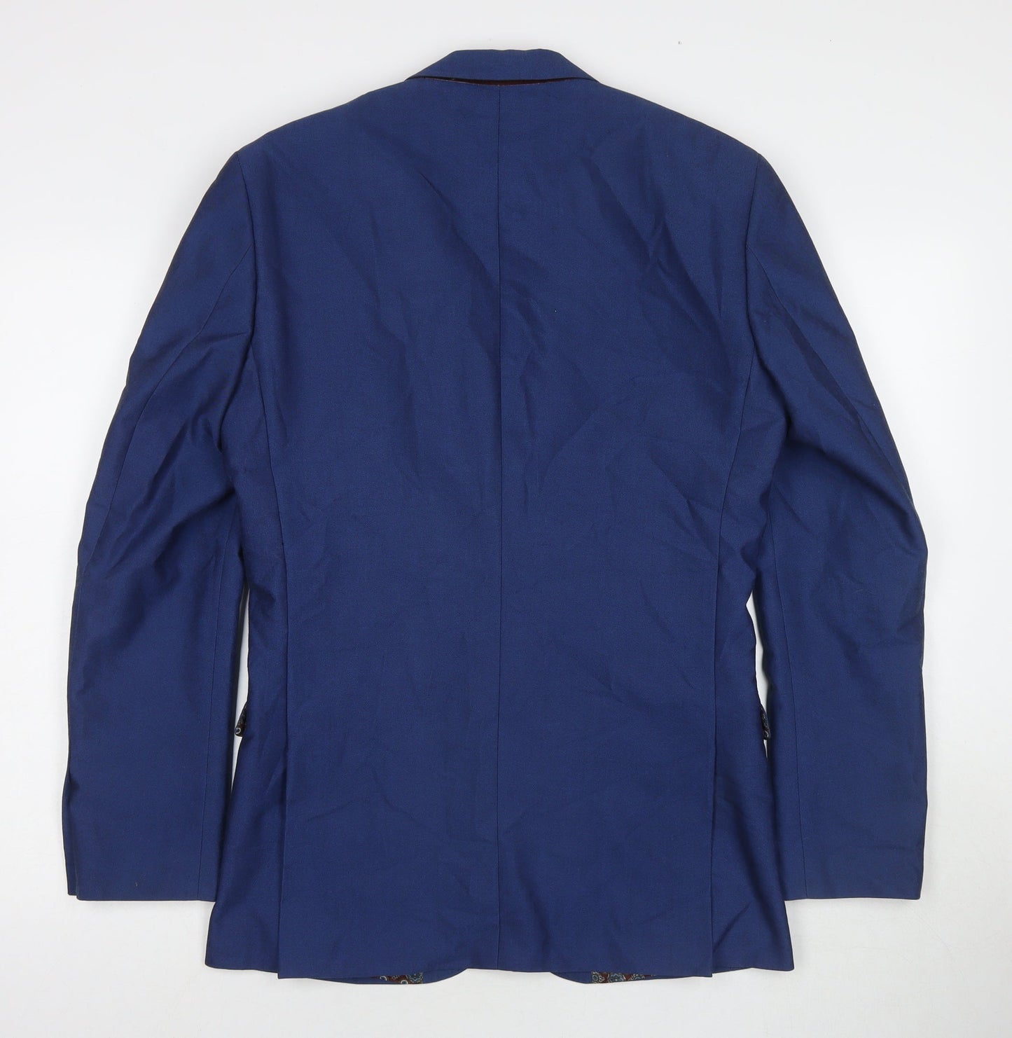 Mens UK Size 36 Fellini Regular Blue Suit Jacket