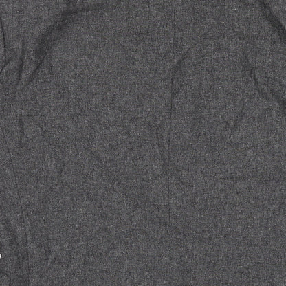NEXT Mens Grey Wool Jacket Suit Jacket Size 40 Regular
