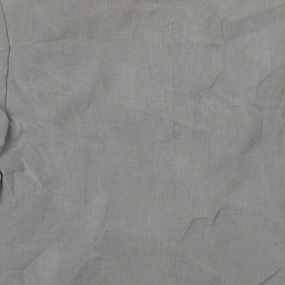 Gerry Weber Womens Grey Jacket Blazer Size 14 Button