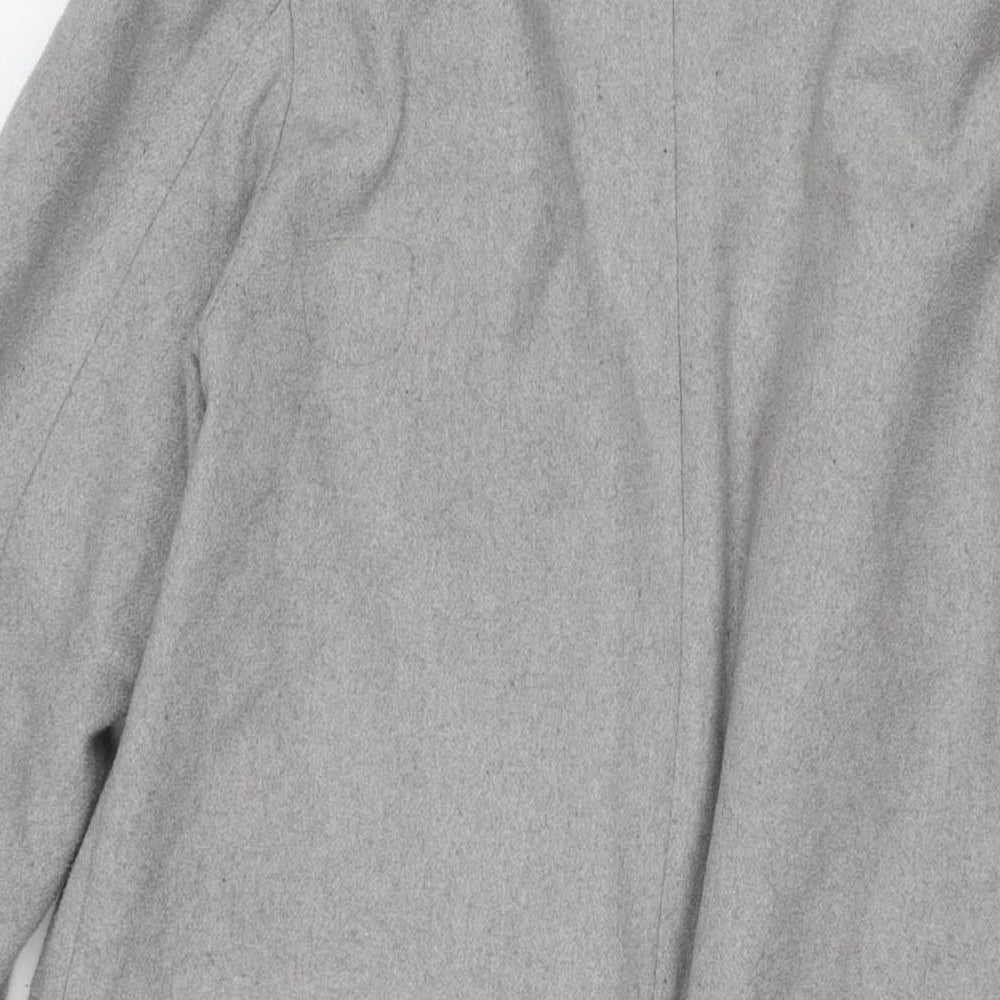 All About Eve Womens Grey Overcoat Coat Size 12