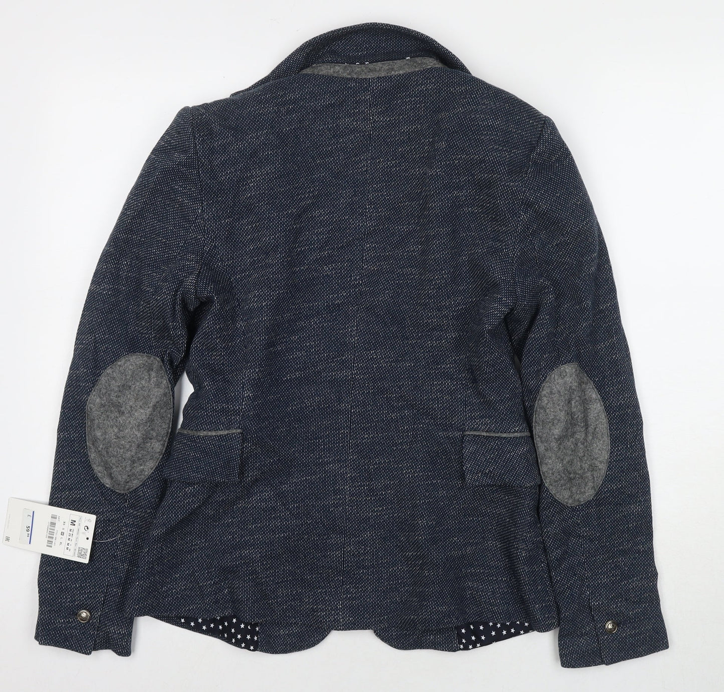 Womens UK Size M Zara Blue Jacket