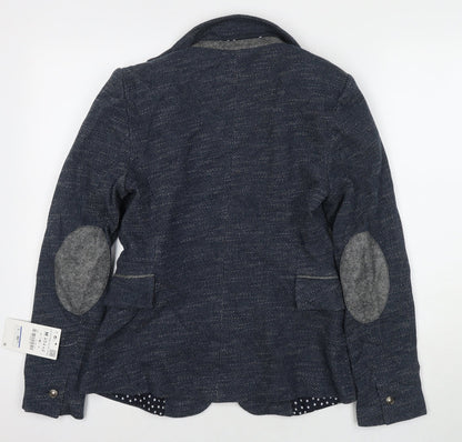 Womens UK Size M Zara Blue Jacket