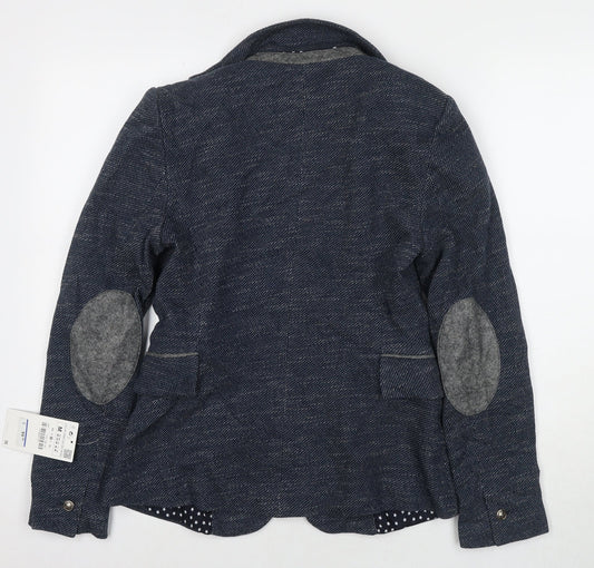 Womens UK Size M Zara Blue Jacket
