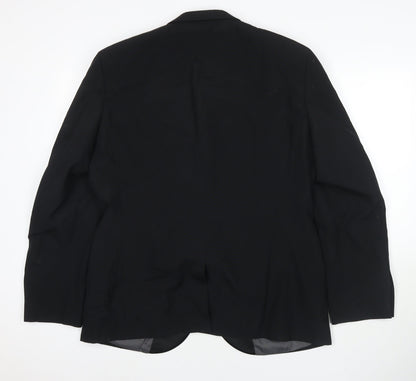 Mens UK Size 42 NEXT Regular Black Suit Jacket