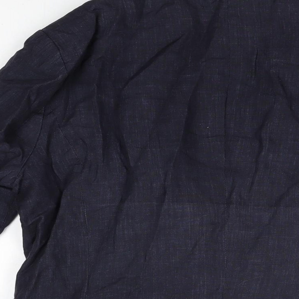 Womens UK Size L Zara Blue Jacket