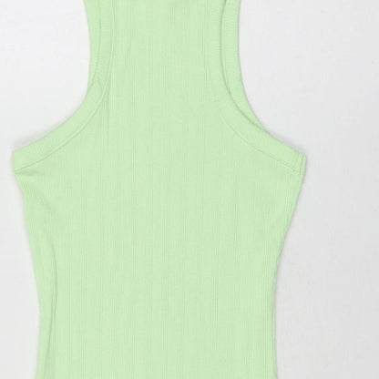 I Love Girls Wear Girls Green Cotton Mini Size 11 Years Round Neck Pullover