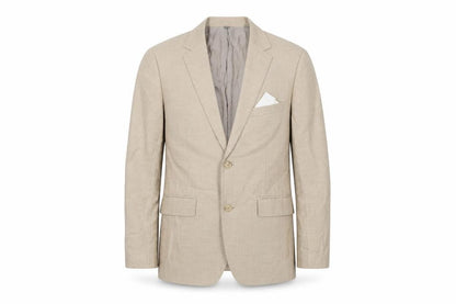 Bonobos Mens Beige Cotton Jacket Suit Jacket Size 36 Regular