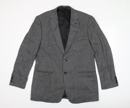 Marks and Spencer Mens Grey Wool Jacket Suit Jacket Size 42 Regular