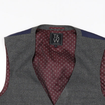 Mens UK Size L Taylor & Wright Regular Grey Suit Jacket