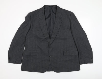 Mens UK Size 48 Canda Regular Grey Suit Jacket