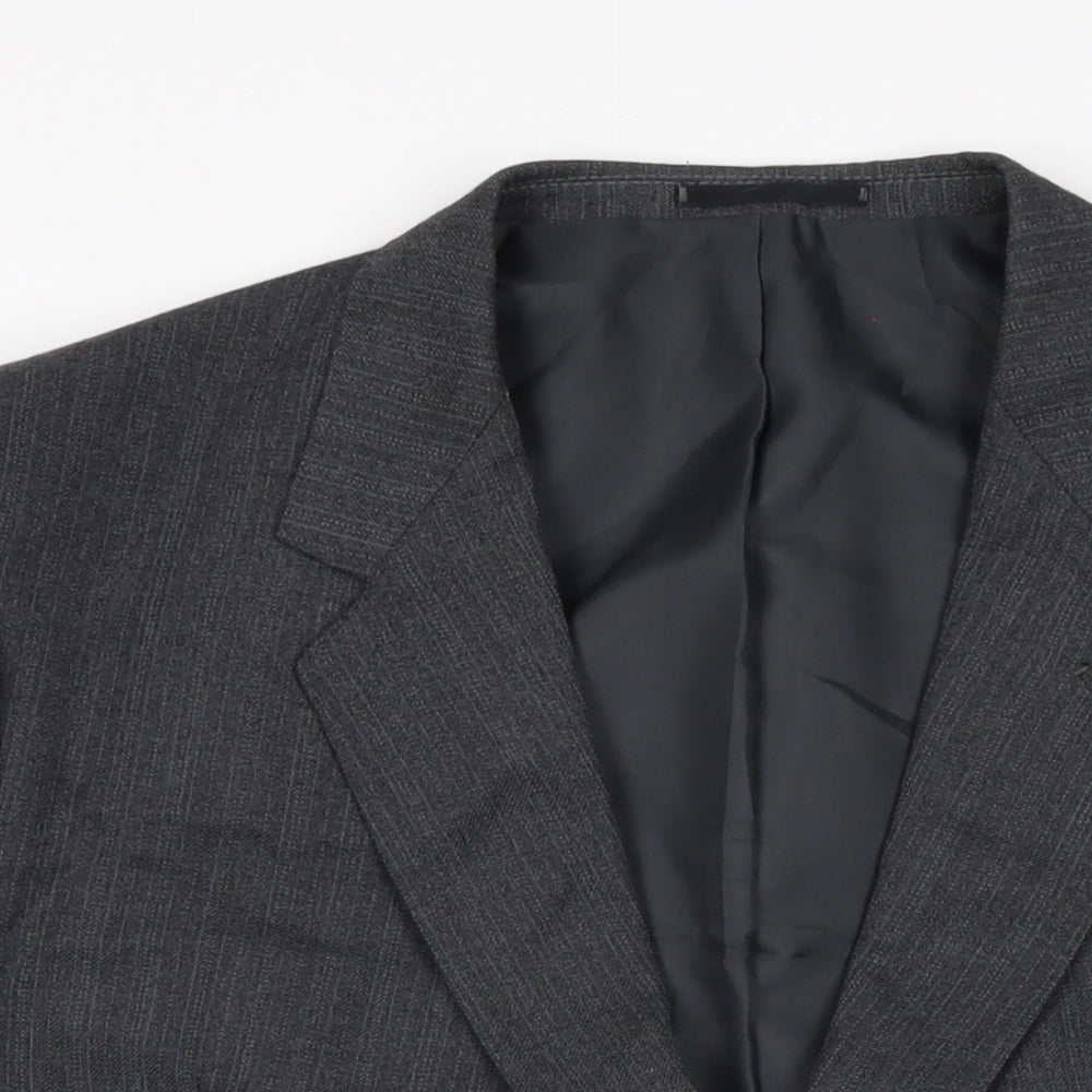 Mens UK Size 48 Canda Regular Grey Suit Jacket