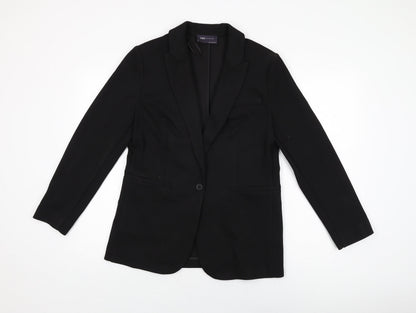 Womens UK Size 12 Marks and Spencer Black Jacket