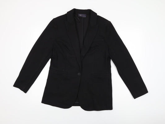 Womens UK Size 12 Marks and Spencer Black Jacket