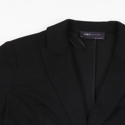 Womens UK Size 12 Marks and Spencer Black Jacket