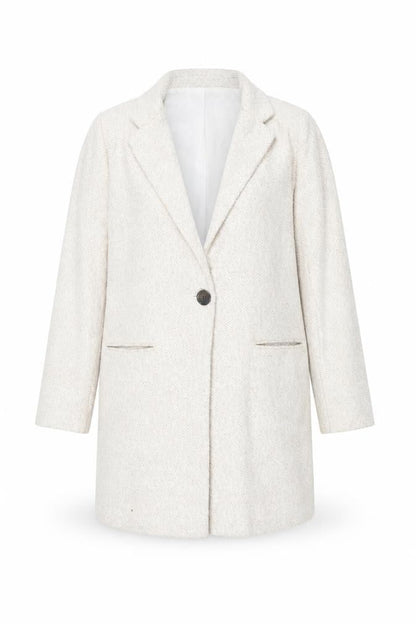 Womens UK Size 14 Capsule Beige Overcoat