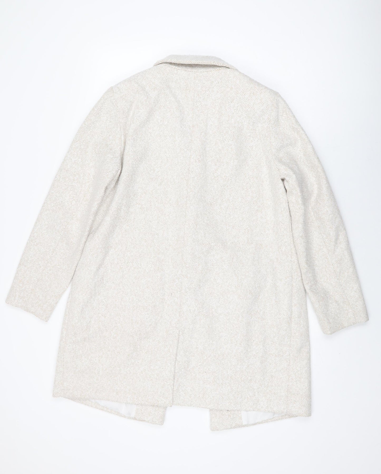 Womens UK Size 14 Capsule Beige Overcoat