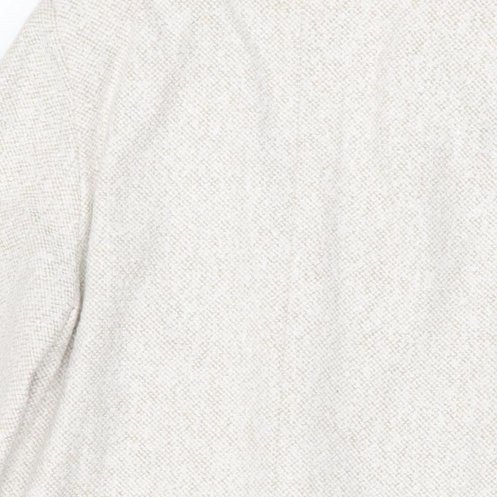 Womens UK Size 14 Capsule Beige Overcoat