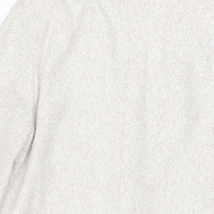 Womens UK Size 14 Capsule Beige Overcoat