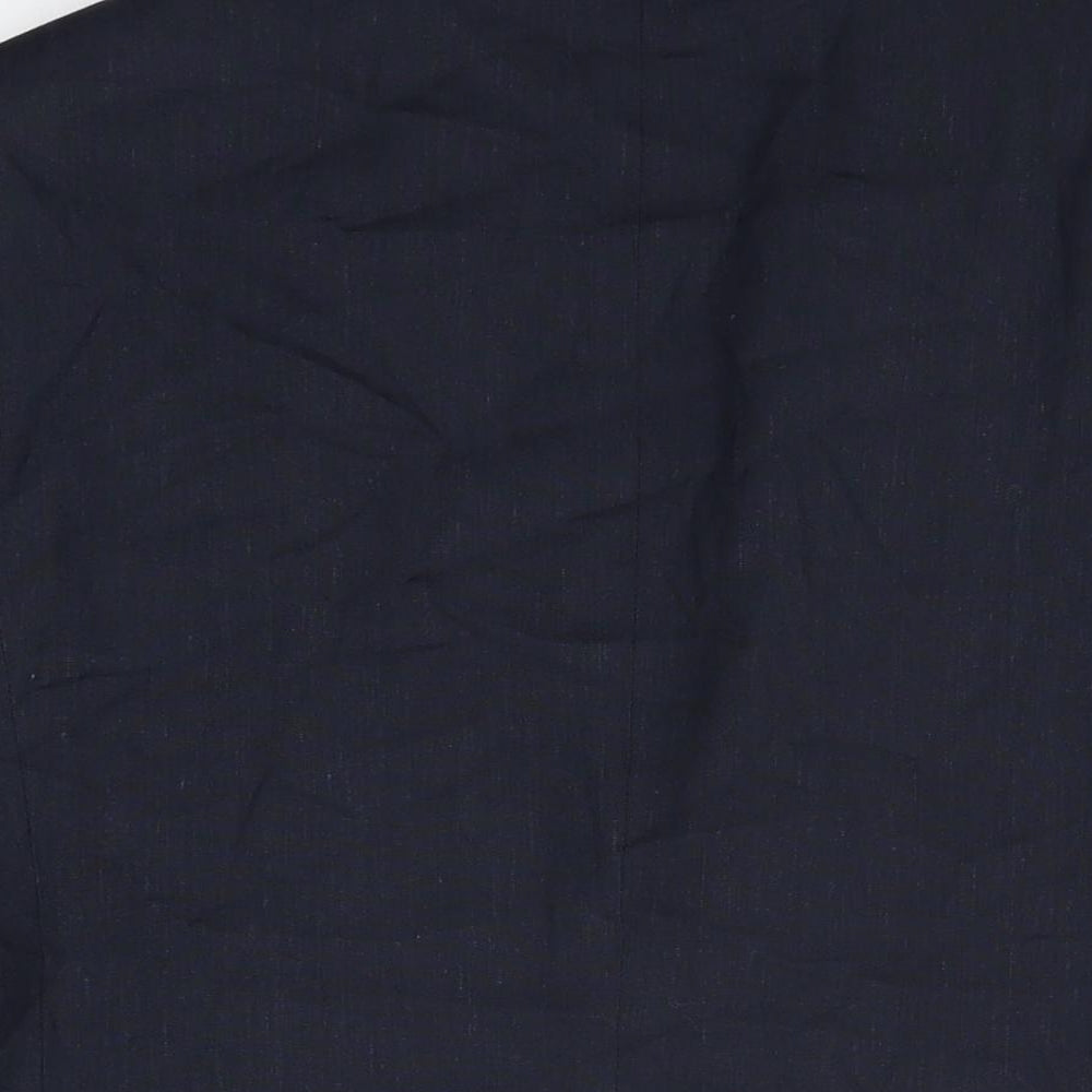 Mens UK Size 40 Marks and Spencer Regular Blue Suit Jacket