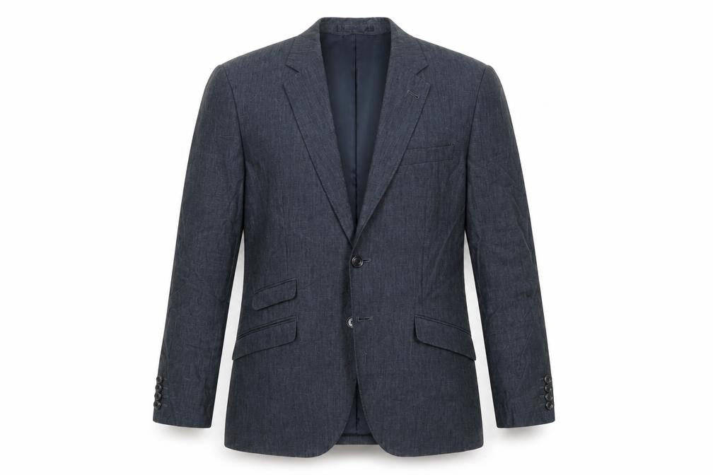 Mens UK Size 36 H&M Regular Blue Suit Jacket