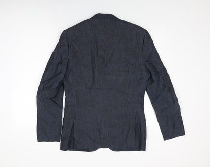 Mens UK Size 36 H&M Regular Blue Suit Jacket
